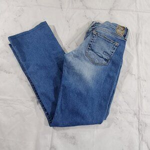 Chip & Pepper 30" Hemmed Embroidered Jeans